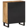 vidaXL Buffet 60x34x75 cm bois de manguier massif brut