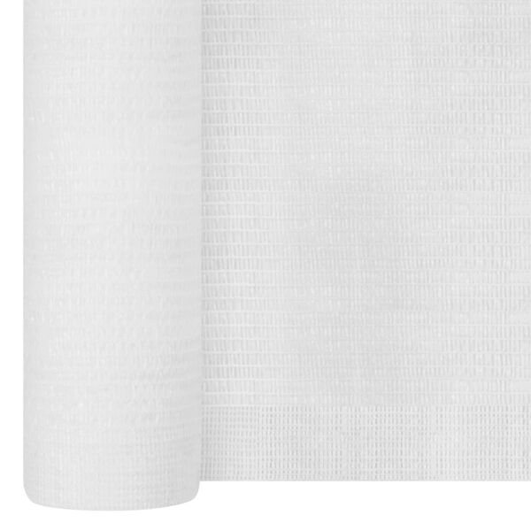 vidaXL Filet brise-vue Blanc 1,5x50 m PEHD 150 g/m²