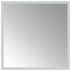 vidaXL Miroir de salle de bain LED Transparent 40 x 40 cm verre tremp&eacute;