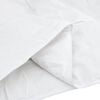 vidaXL Ensemble de Duvet avec oreiller 3 pcs Blanc Plume de canard
