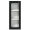 vidaXL Armoire de cuisine Noir 40 x 31 x 100 cm Bois d'ingénierie