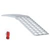 vidaXL Rampe de moto 680 kg Argent&eacute; 680 kg Aluminium