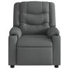 vidaXL Fauteuil inclinable Gris foncé Tissu