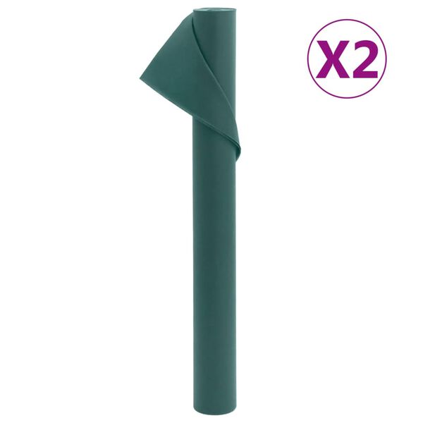 vidaXL Toison v&eacute;g&eacute;tale 2 rouleaux 70 g/m&sup2; 10x1,6 m