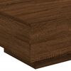 vidaXL Table basse chêne marron 55x55x31 cm bois d'ingénierie
