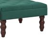 vidaXL Tabouret Vert fonc&eacute; 60x60x36 cm Velours