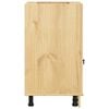 vidaXL Armoire avec tiroir Miel 40 x 46 x 81,5 cm Pin massif
