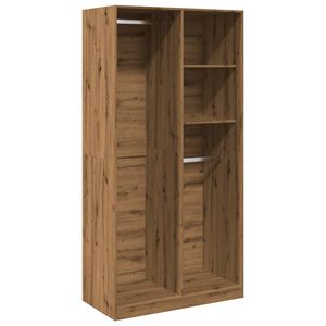 vidaXL Garde-robe ch&ecirc;ne artisanal 100x50x200 cm bois d'ing&eacute;nierie