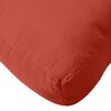 vidaXL Coussins de palette lot de 2 rouge mélangé tissu