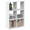 vidaXL &Eacute;tag&egrave;re s&eacute;paratrice de pi&egrave;ce blanc 69,5x29x103,5 cm