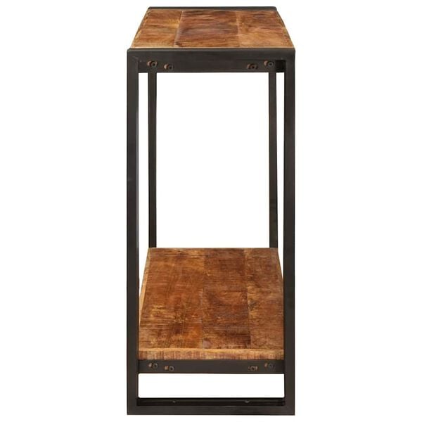 vidaXL Table console Marron 90 x 33 x 75 cm Bois de mangue massif