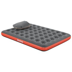 Bestway Matelas pneumatique 2 personne 203 x 152 x 22 cm Gris et Rouge