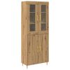 vidaXL Haut Armoire 2 pcs Ch&ecirc;ne artisanal 69,5 x 34 x 180 cm