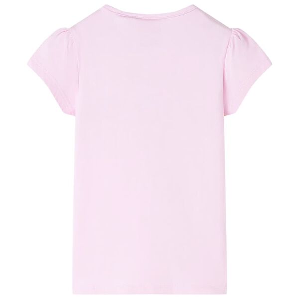 T-shirt pour enfants rose clair 128