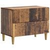 vidaXL Cabinet de chevet avec tiroir Bois ancien 62 x 34,5 x 48 cm