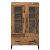 vidaXL Haut Armoire avec tiroir Bois Ancien 70 x 31 x 115 cm