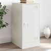 vidaXL Buffet blanc 34,5x39x73 cm acier