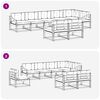 vidaXL Ensemble de canap&eacute;s d'ext&eacute;rieur 8 pcs Naturel et Beige
