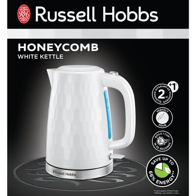 Bouilloire électrique Honeycomb Blanc Russell Hobbs