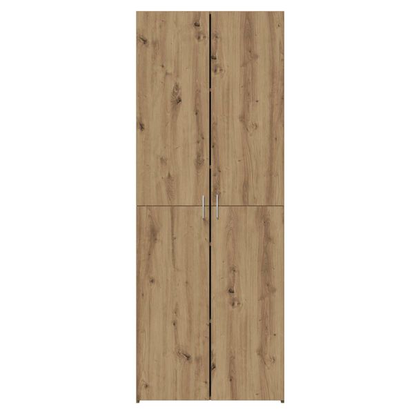 vidaXL Haut Armoire 2 pcs Ch&ecirc;ne artisanal 70 x 42,5 x 185 cm