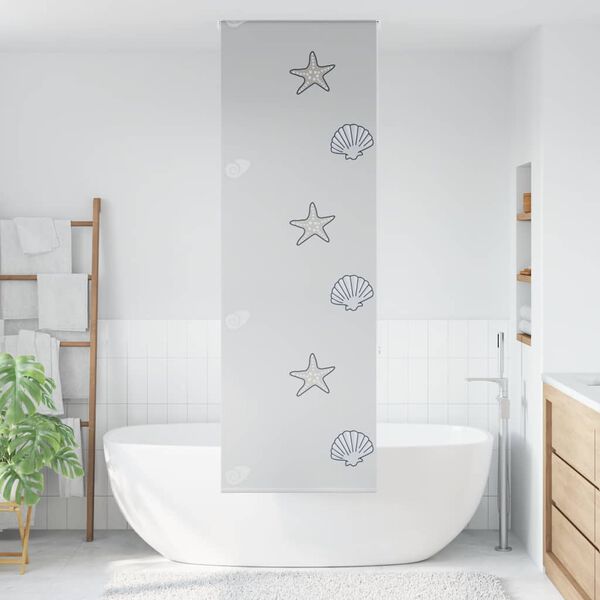 vidaXL Store enrouleur de douche 60x240 cm largeur du tissu 56 cm