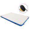 vidaXL Pont flottant gonflable Bleu et blanc 200x150x15 cm