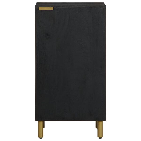 vidaXL Buffet noir 40x33x75 cm bois d'ingénierie