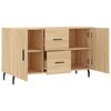 vidaXL Buffet ch&ecirc;ne sonoma 100x36x60 cm bois d'ing&eacute;nierie