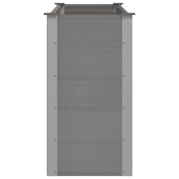 vidaXL Lit surélevé de jardin WPC 150x50x91 cm Gris