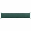 vidaXL Coussins de canapé 2 pcs Vert foncé 200 x 40 cm