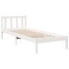 vidaXL Cadre de lit extra long sans matelas 90x220 cm bois massif pin