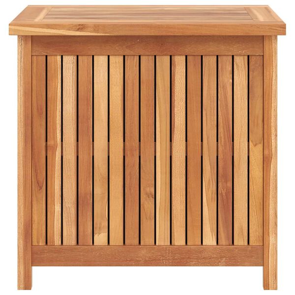 vidaXL Bo&icirc;te de rangement de jardin 60x50x58 cm Bois de teck solide