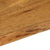 vidaXL Dessus de table 110x60x2,5 cm bord vivant bois massif manguier