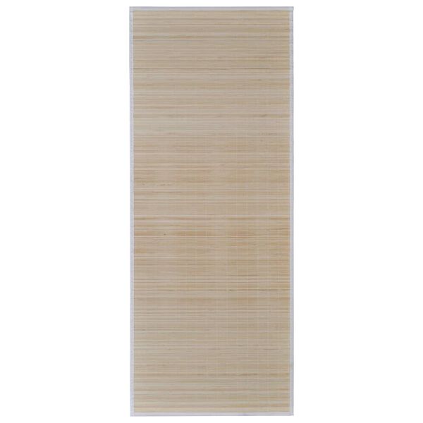vidaXL Tapis rectangulaires Bambou naturel 4 pcs 120x180 cm