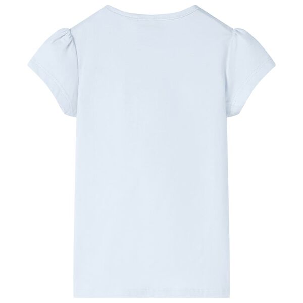 T-shirt pour enfants bleu clair 140