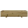 vidaXL Jardini&egrave;re 110x60x26,5 cm bois de pin impr&eacute;gn&eacute;