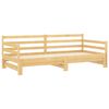 vidaXL Lit coulissant sans matelas 2x(90x200) cm Bois de pin massif