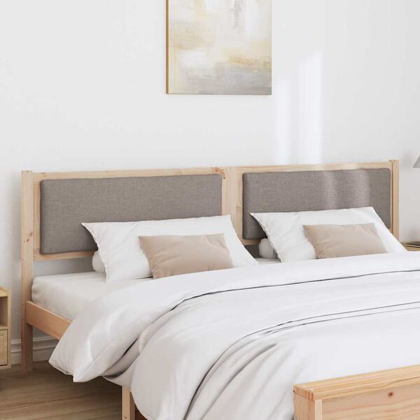 vidaXL T&ecirc;te de lit Autre Marron 200 cm Bois massif en pin