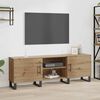 vidaXL Meuble TV Ch&ecirc;ne artisanal 150 x 30 x 50 cm Bois d'ing&eacute;nierie