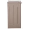 vidaXL Armoire de rangement jardin Marron 65x45x88cm PP Aspect de bois