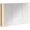 vidaXL Armoire Miroir de Salle de Bain Ch&ecirc;ne artisan