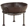 vidaXL Foyer rustique &Oslash; 40 cm Fer