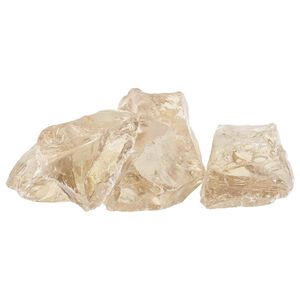 vidaXL Pierres de Jardin Champagne 12 cm Verre