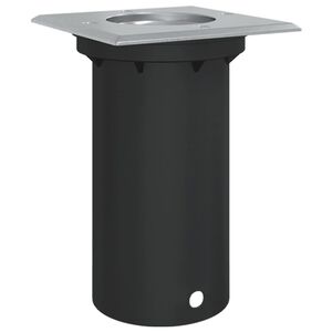 vidaXL Lampes au sol d'extérieur carrée aluminium moulé sous pression