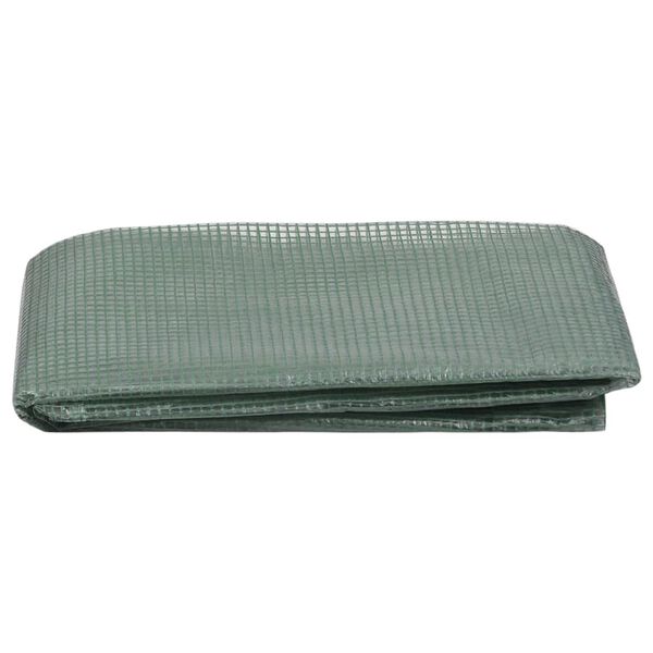 vidaXL Couverture de remplacement de serre (0,5 m&sup2;) 50x100x190 cm Vert