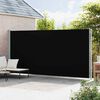 vidaXL Auvent latéral rétractable de patio 220x600 cm Noir