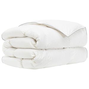 vidaXL Couette FULDA 155 x 220 cm 4 saisons 210 GSM Blanc