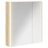 vidaXL Armoire Miroir de Salle de Bain Ch&ecirc;ne Sonoma