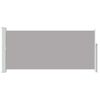 vidaXL Auvent lat&eacute;ral r&eacute;tractable 140 x 300 cm Gris