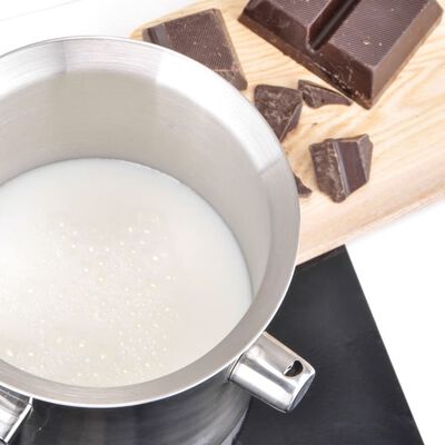 HI Pot à lait à double paroi 1,2 L Acier inoxydable